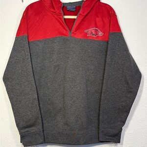 Arkansas Razorbacks Campus Heritage Quarter zip Pullover - Sz L